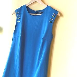 Chemistry blue A line dress -M